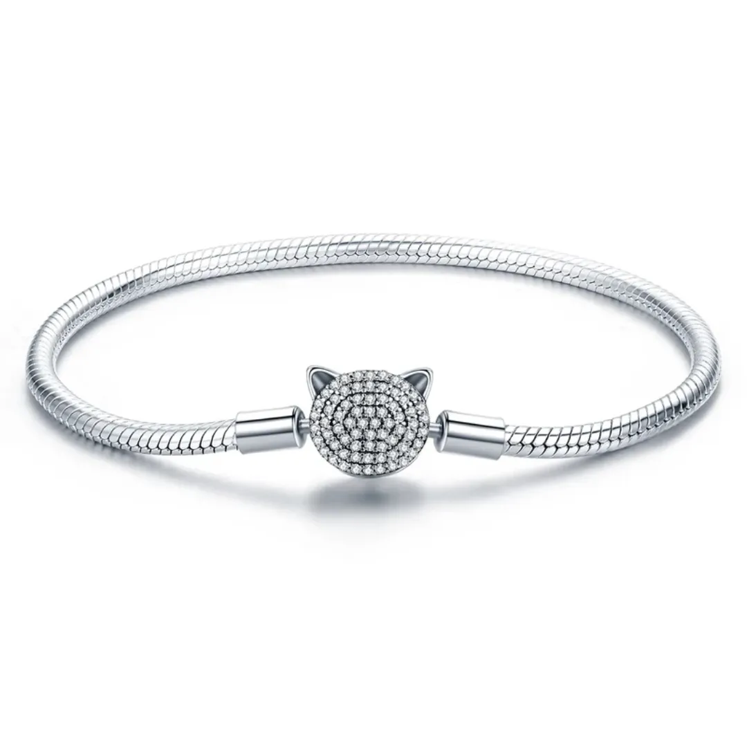 Cat Clasp Snake Bracelet