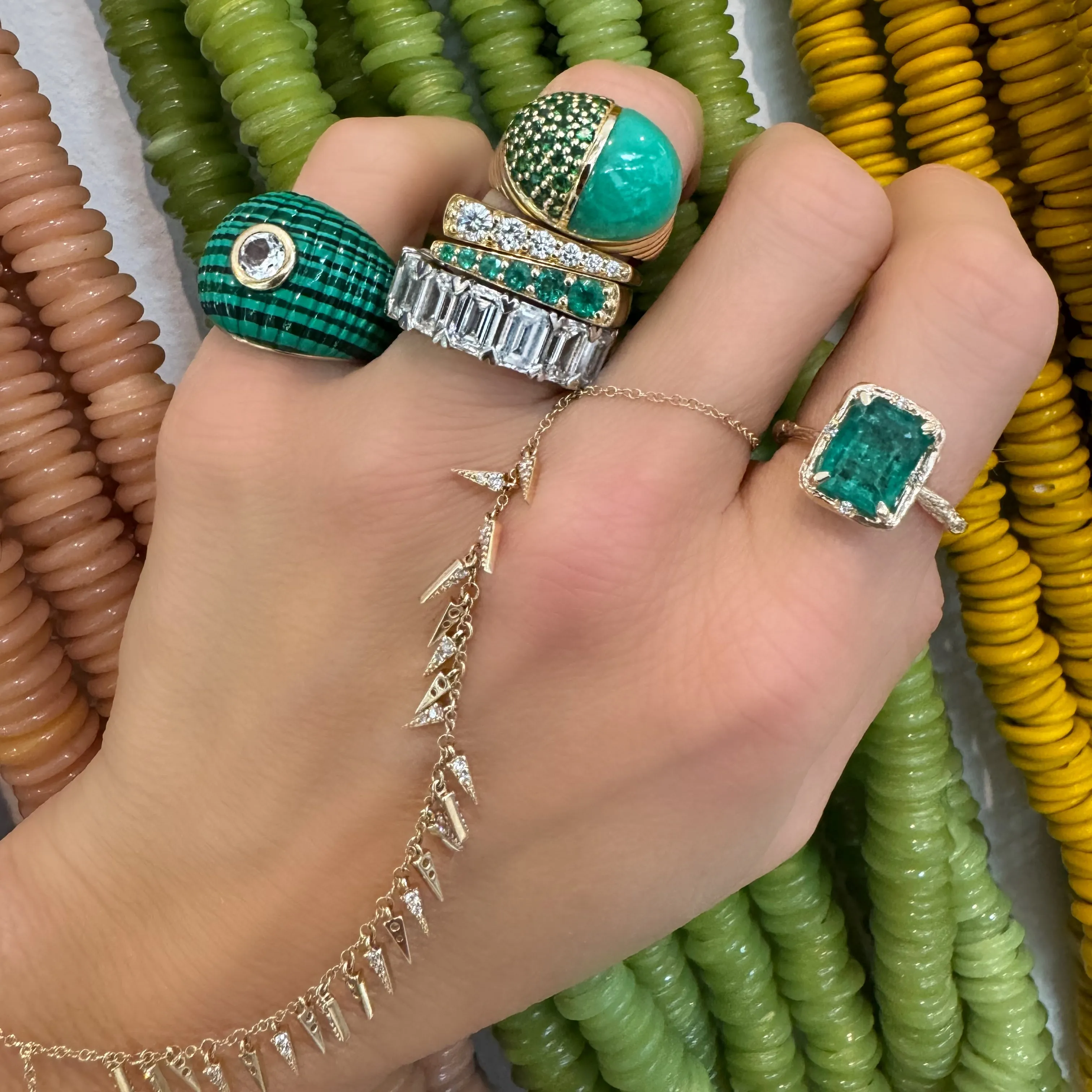 Emerald Glow Ring