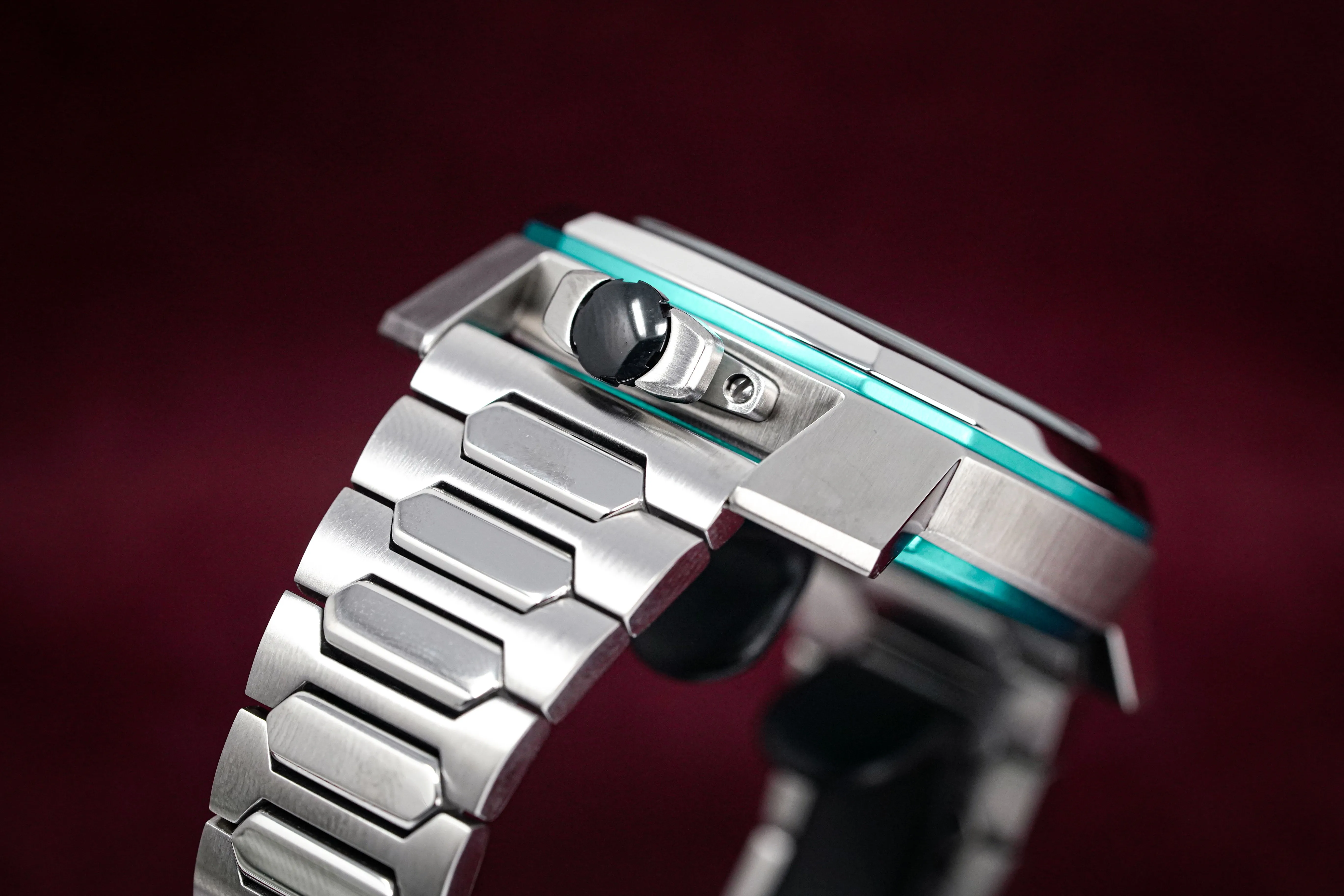 Gaga Milano Automatic Watch Frame_One Skeleton Steel 7070.01