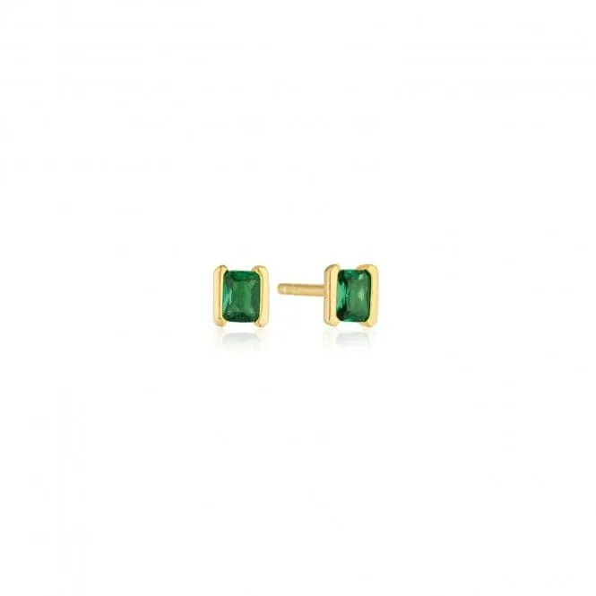 Green Zirconia Roccanova Piccolo Earrings SJ-E42250-GCZ-YG